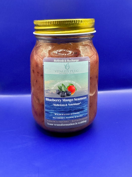 Blueberry Mango Seamoss | 16oz